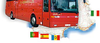 Cars Lasbareilles, services de transports collectifs sur mesure : excursions, p�lerinages, navettes a�roport Tarbes Ossun Lourdes, les Pyr�n�es... En France ou en Europe